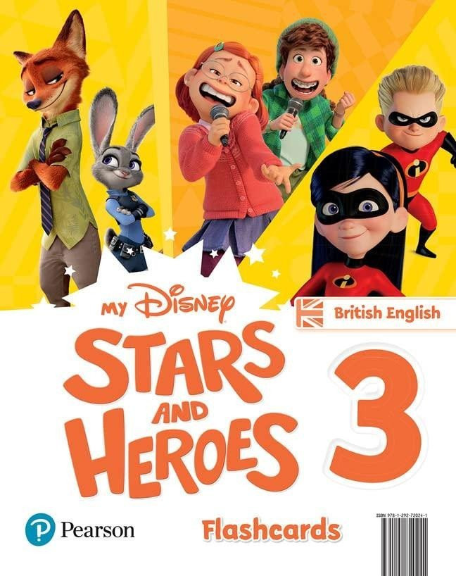 My Disney Stars and Heroes 3 Flashcards / British English - kolektiv autorů