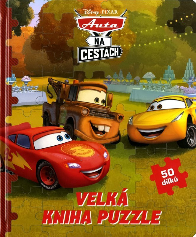 Auta - Velká kniha puzzle