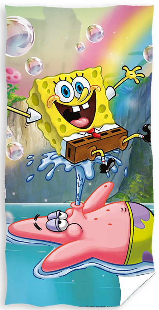 Dětská osuška Sponge Bob Vodotrysk