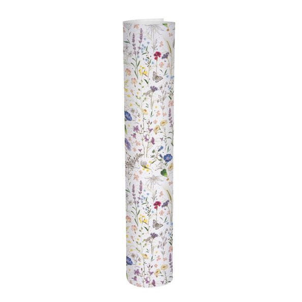 Finamente rosé Balicí papír 50x70 cm Summer Meadow white 01574 GOLDBUCH