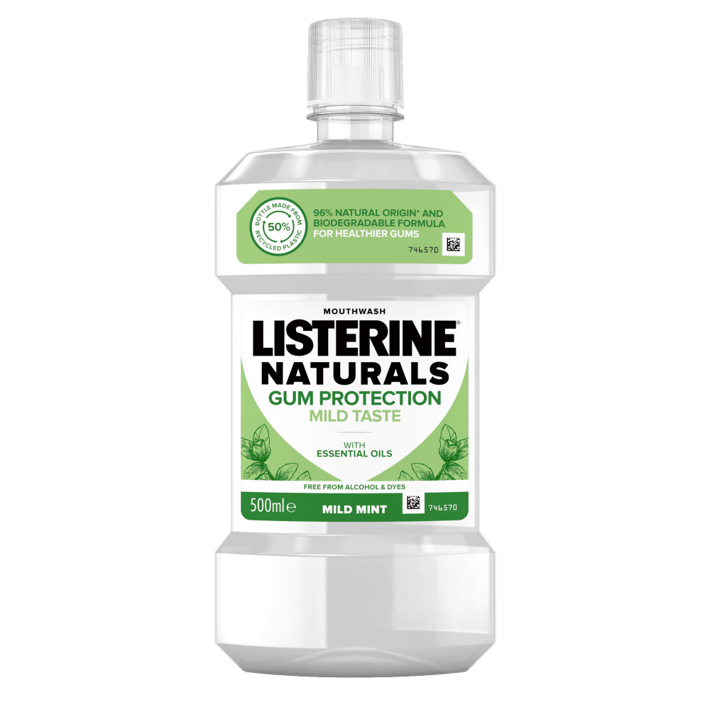 LISTERINE Naturals Gum Protect 2 x 500 ml