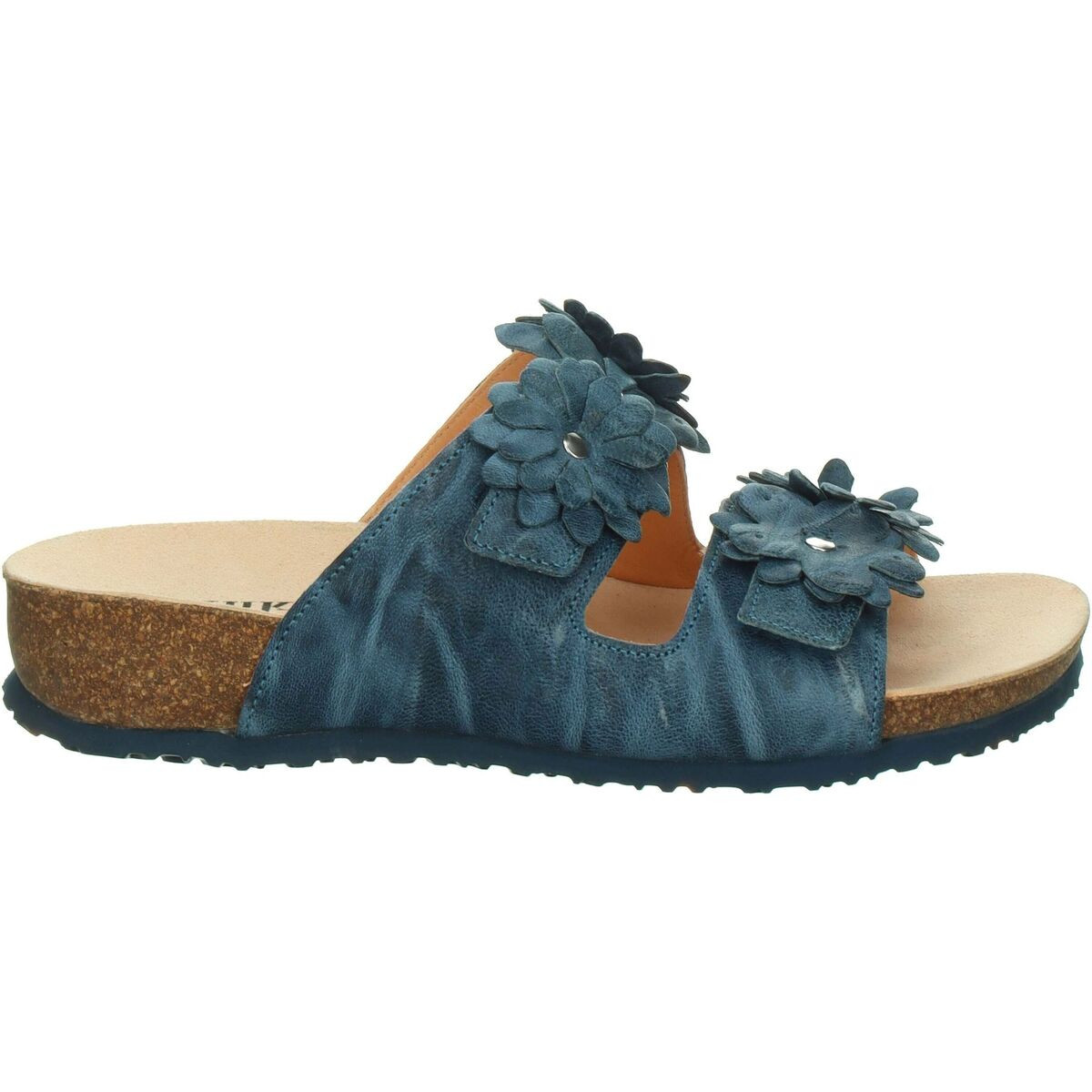 Think  Pantoletten  Modrá