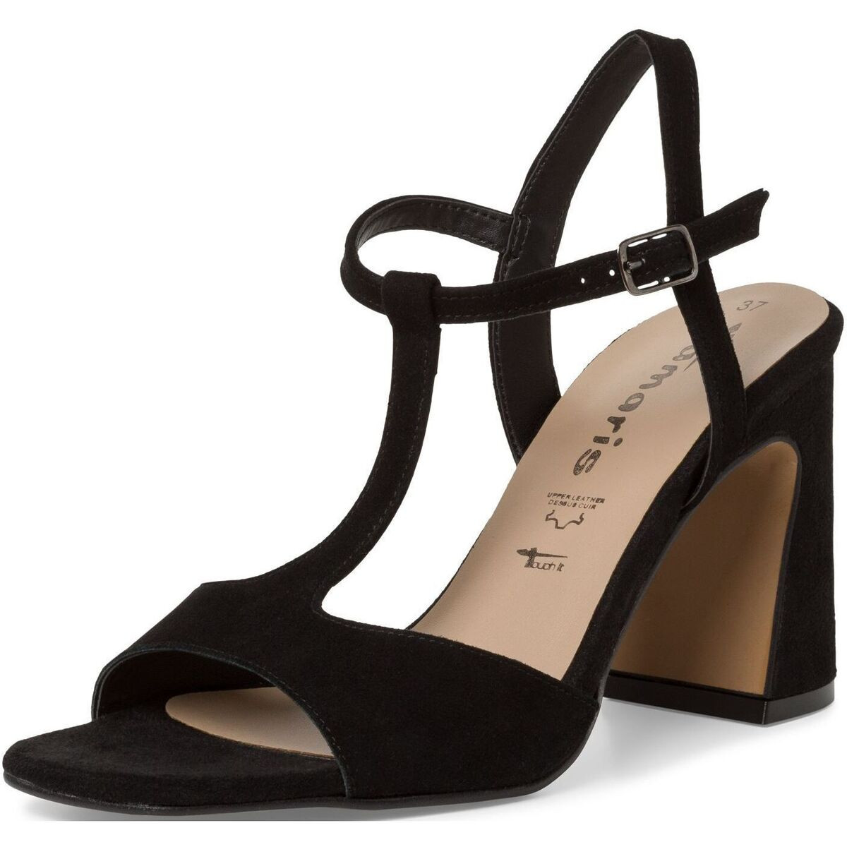 Tamaris  Sandalen  Černá