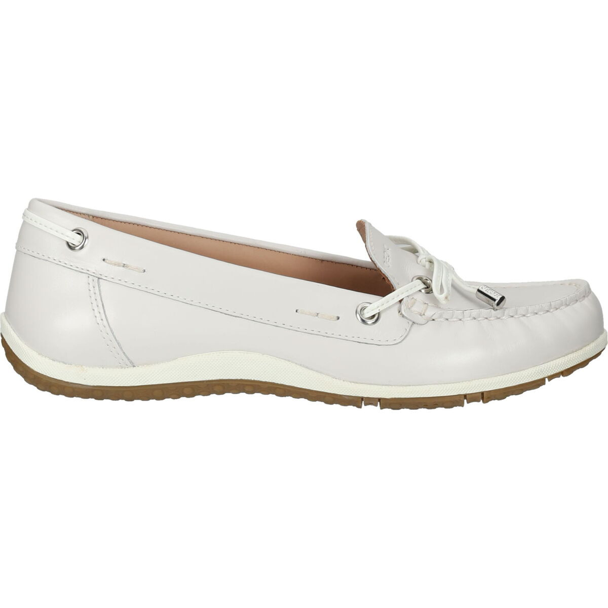 Geox  Halbschuhe  Bílá