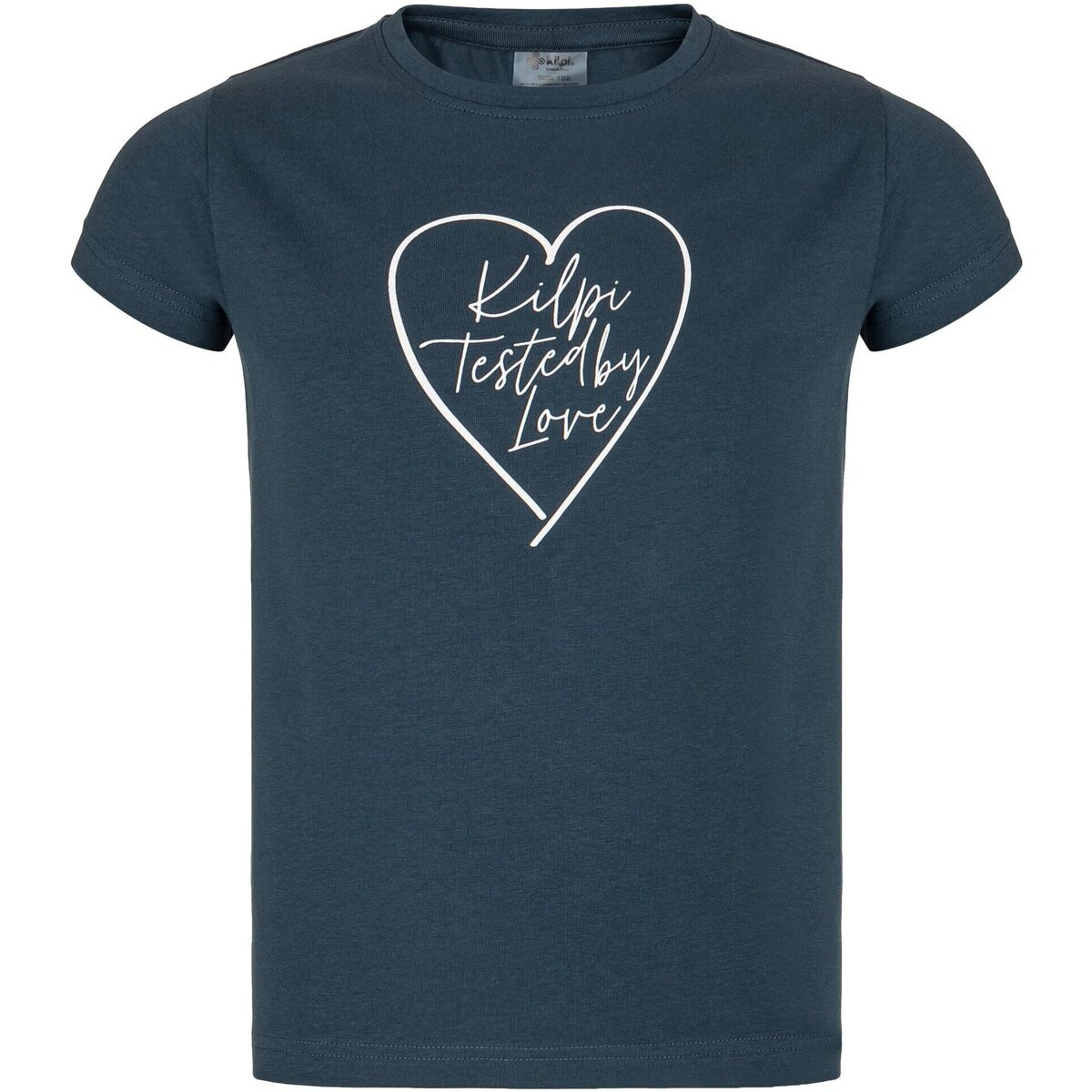 Kilpi  Dívčí bavlněné tričko  ALBION-JG  Modrá