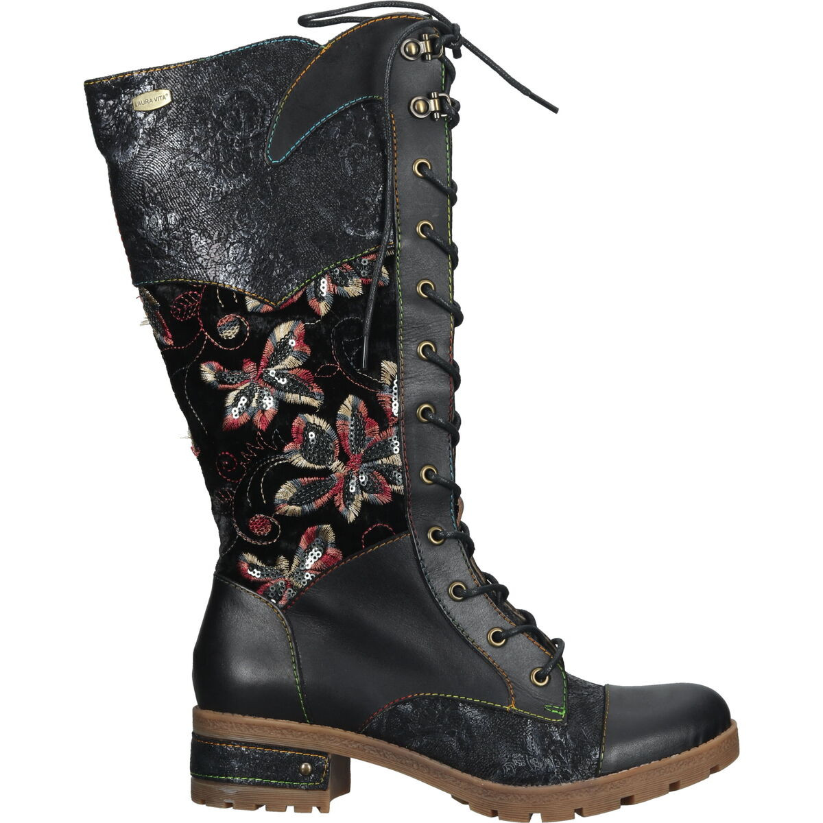 Laura Vita  Stiefel  Černá