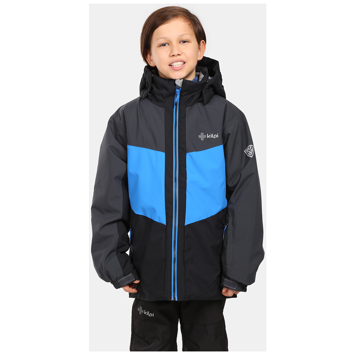 Kilpi  Chlapecká lyžařská bunda  ATENI-JB  Šedá