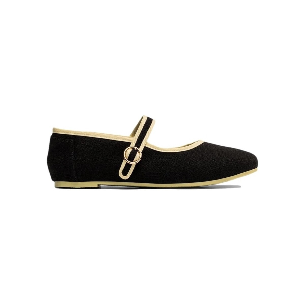 Paez  Mary Jane W - Linen Black  Černá