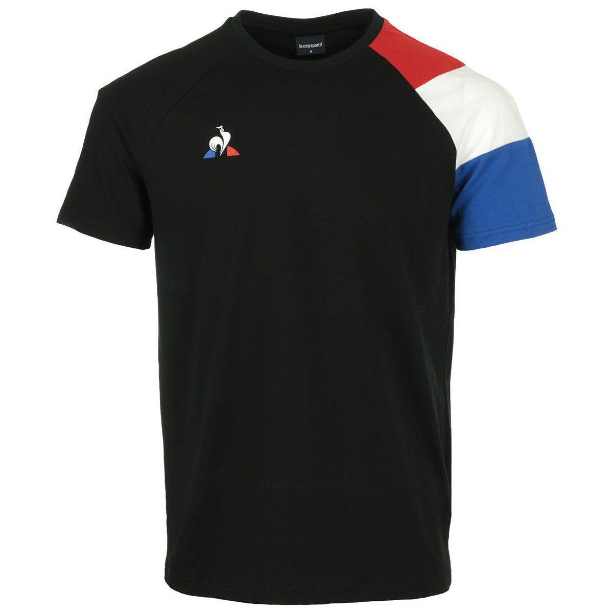 Le Coq Sportif  Tee Ss Presentation Ss Tri N°1  Černá