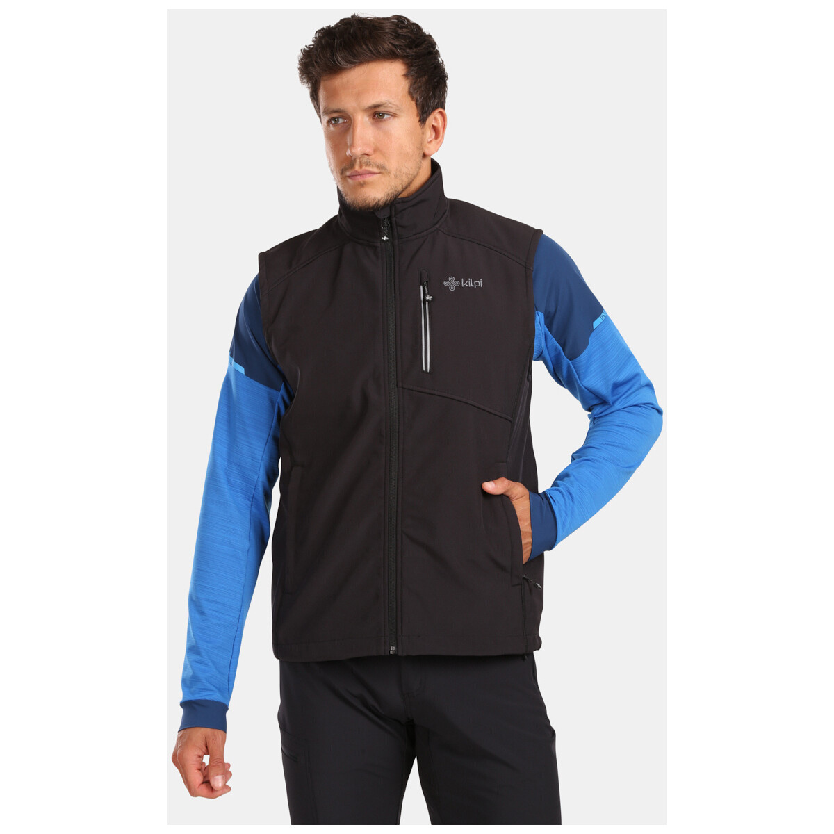 Kilpi  Pánská softshellová vesta  SOIL-M  Černá