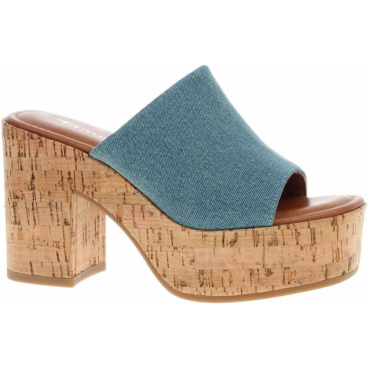 Tamaris  Dámské pantofle  1-27227-42 denim  Modrá