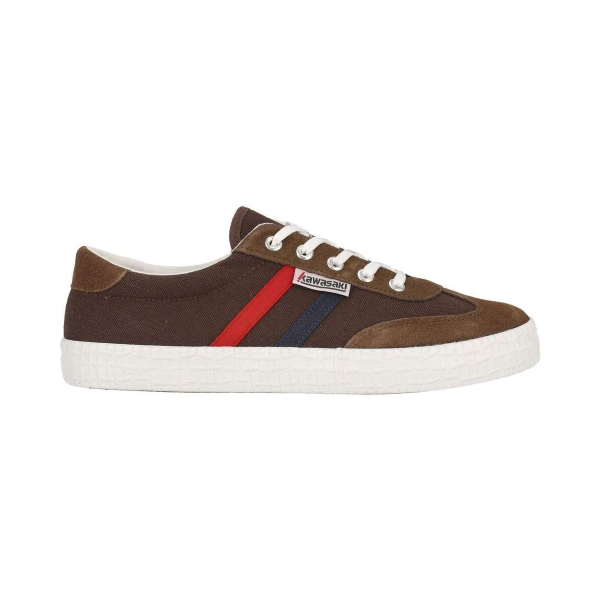 Kawasaki  Fuzion 2.0 Canvas Shoe  5045 Chocolate Brown  Hnědá