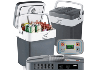 Autochladnička s funkcí ohřevu  LTC LTC5005, 32 l, display, USB, šedá