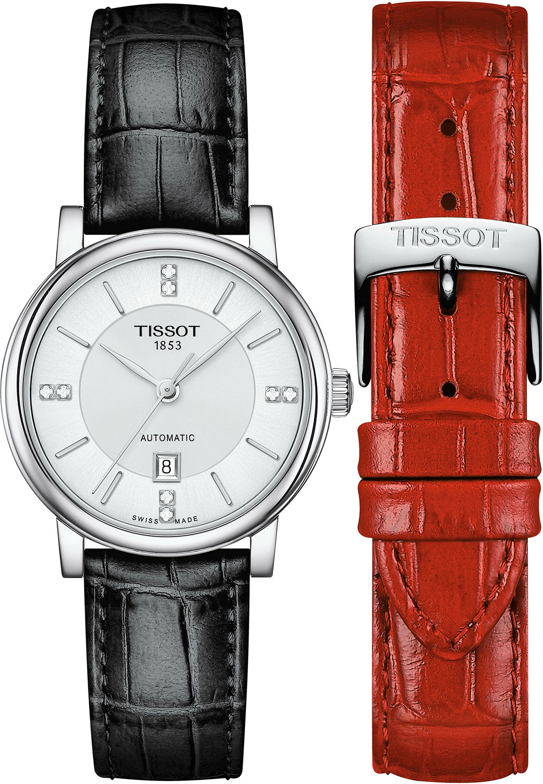 Tissot Carson Automatic Diamonds SET T122.207.16.036.01