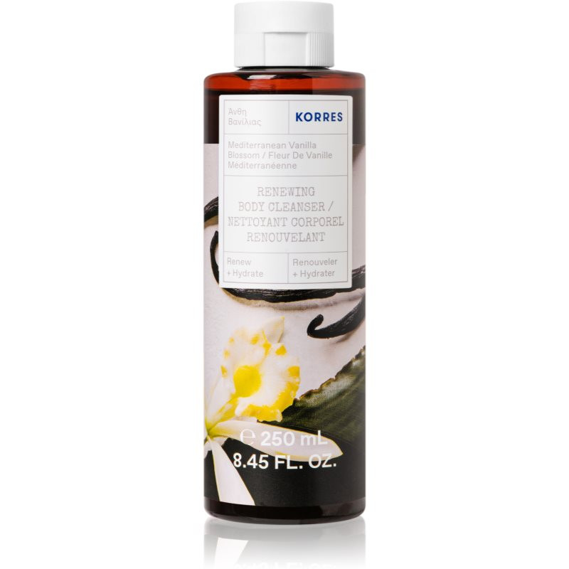 Korres Mediterranean Vanilla Blossom energizující sprchový gel 250 ml