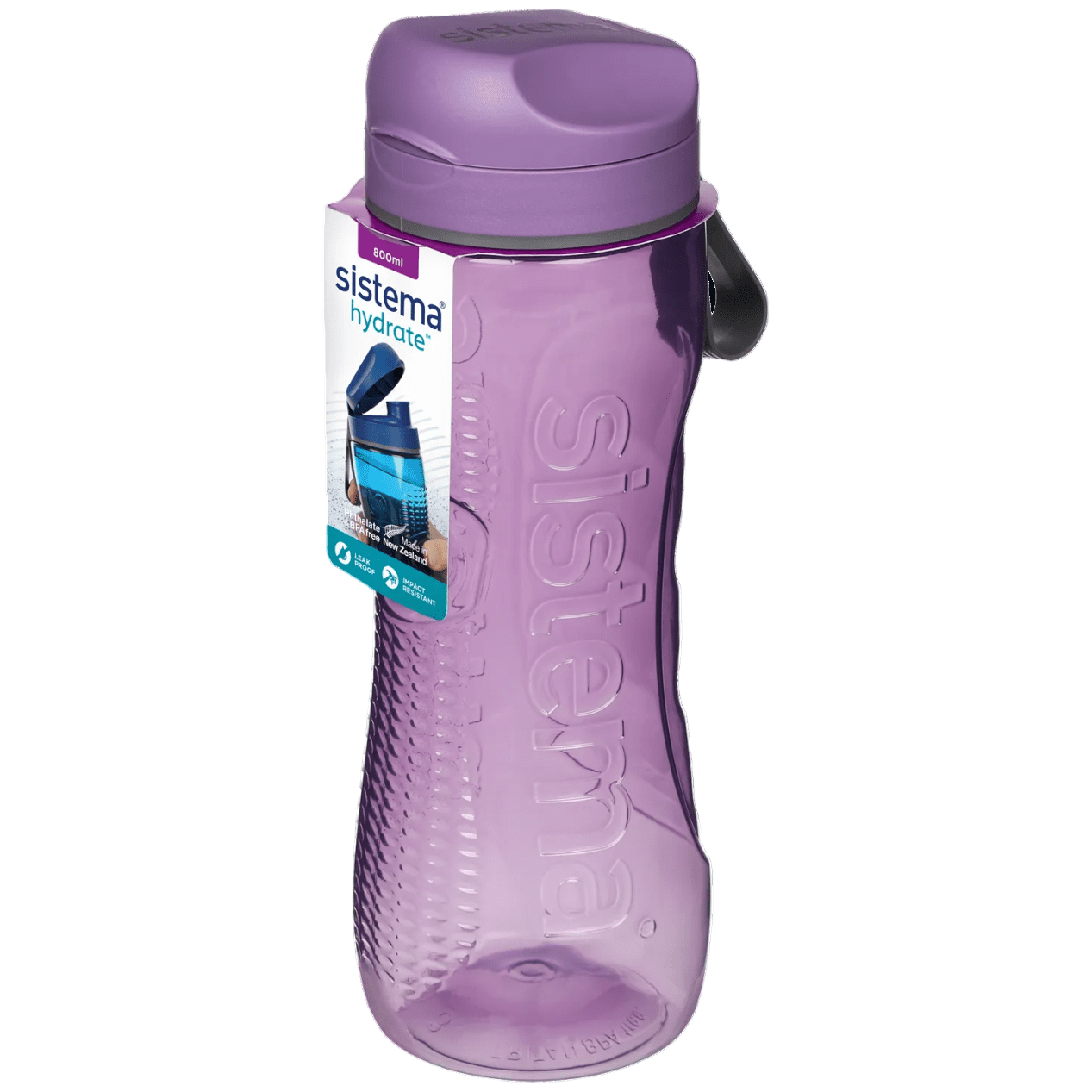 Láhev Sistema Hydrate Láhev Active Flip Top 800 ml Barva: fialová