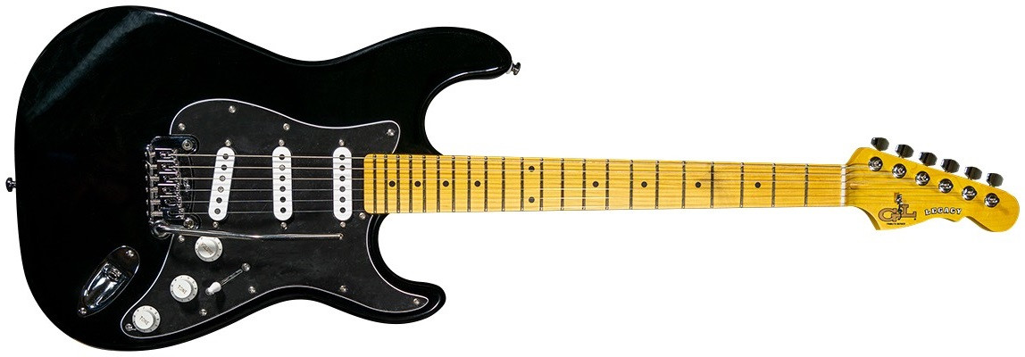 G&L Tribute Legacy Black SF MP