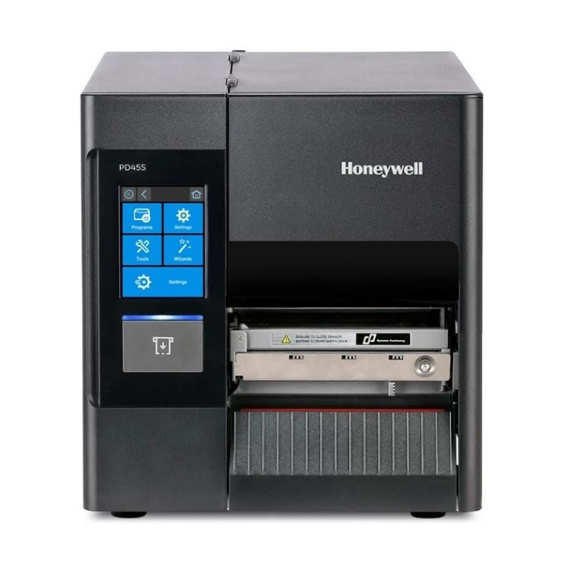 Honeywell PD45S PD45S0F0010020200, 8 dots/mm (203 dpi), tiskárna štítků, 3,5 Zoll Color Touch LCD-Display, peeler, rewind, LTS, ZPLII, ZSim II, IPL, D