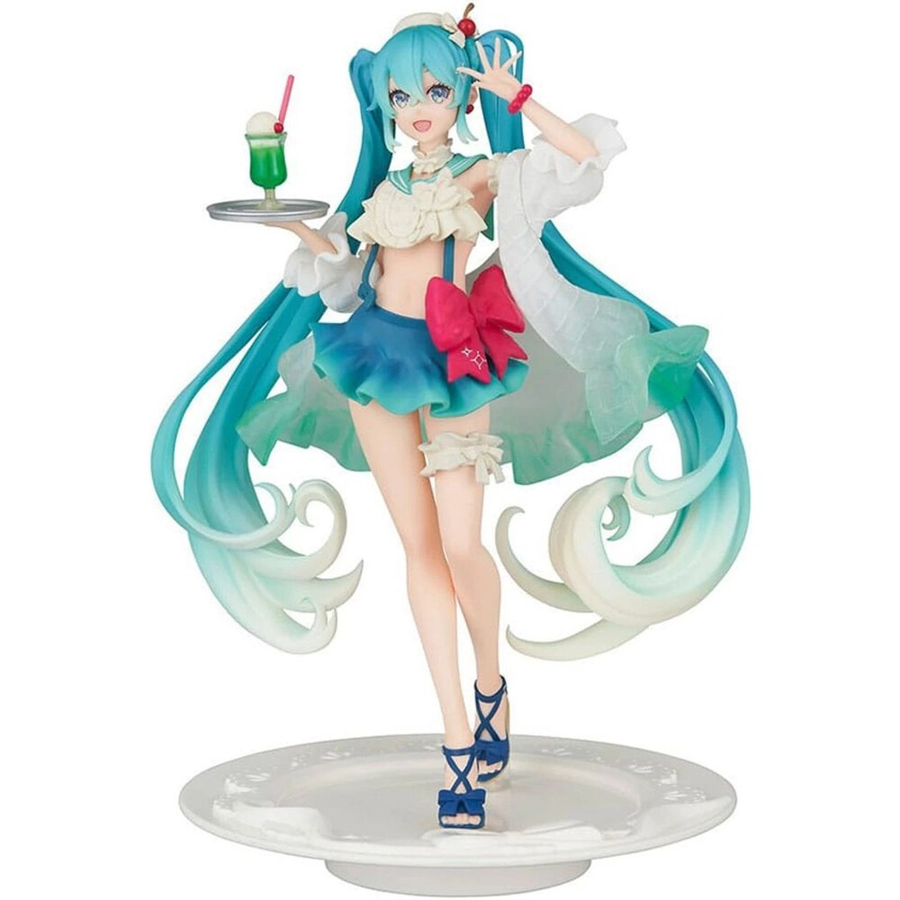 Soška Furyu SweetSweets Series - Hatsune Miku (Melon Soda Float Ver.) 18 cm