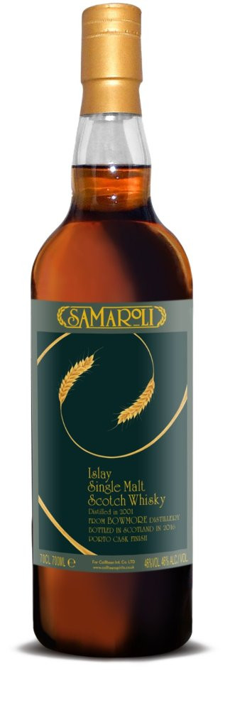 Samaroli Islay Bowmore 2001 0,7l 46% GB L.E. / Rok lahvování 2016