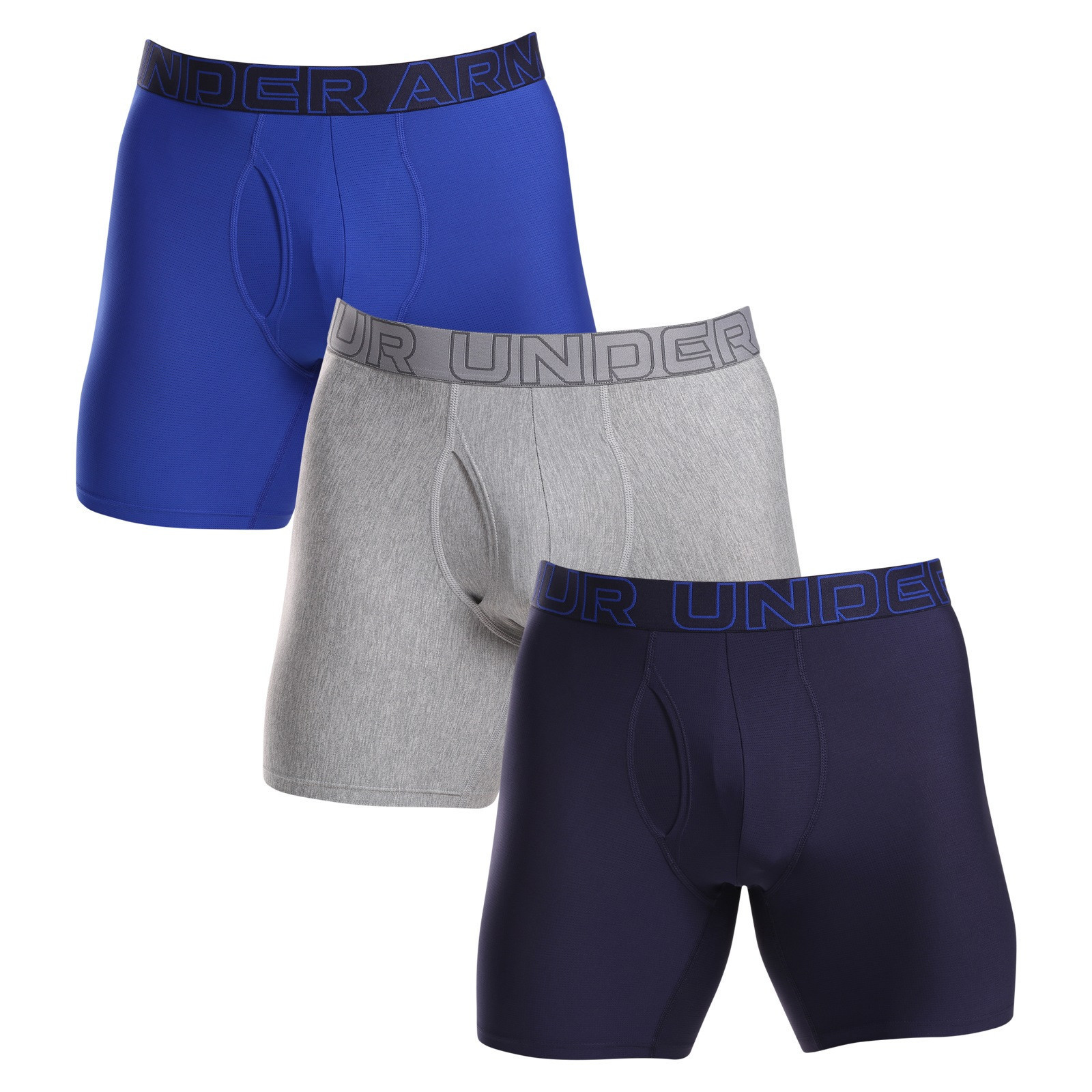 3PACK pánské boxerky Under Armour vícebarevné (1383884 410) XL