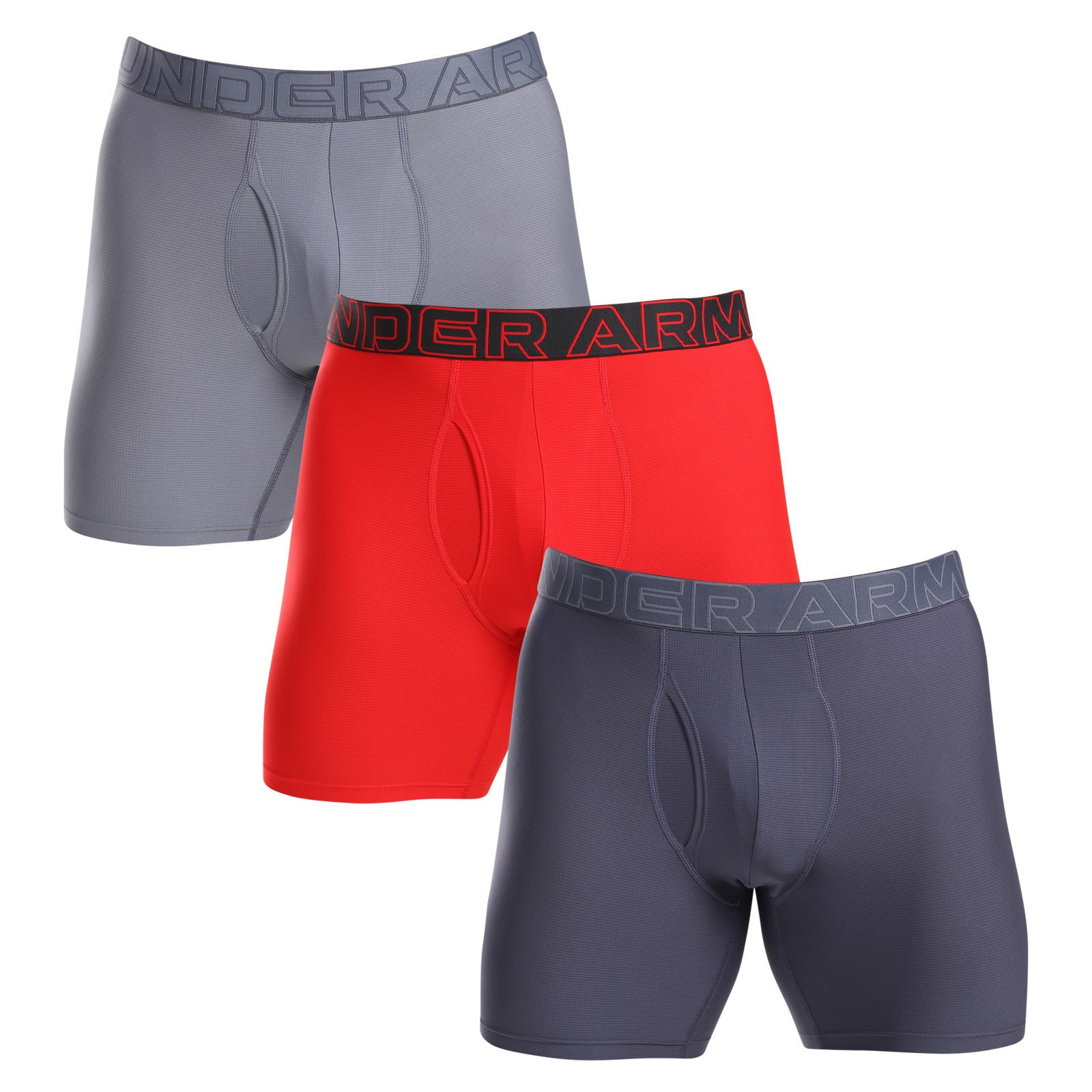 3PACK pánské boxerky Under Armour vícebarevné (1383884 044) XL