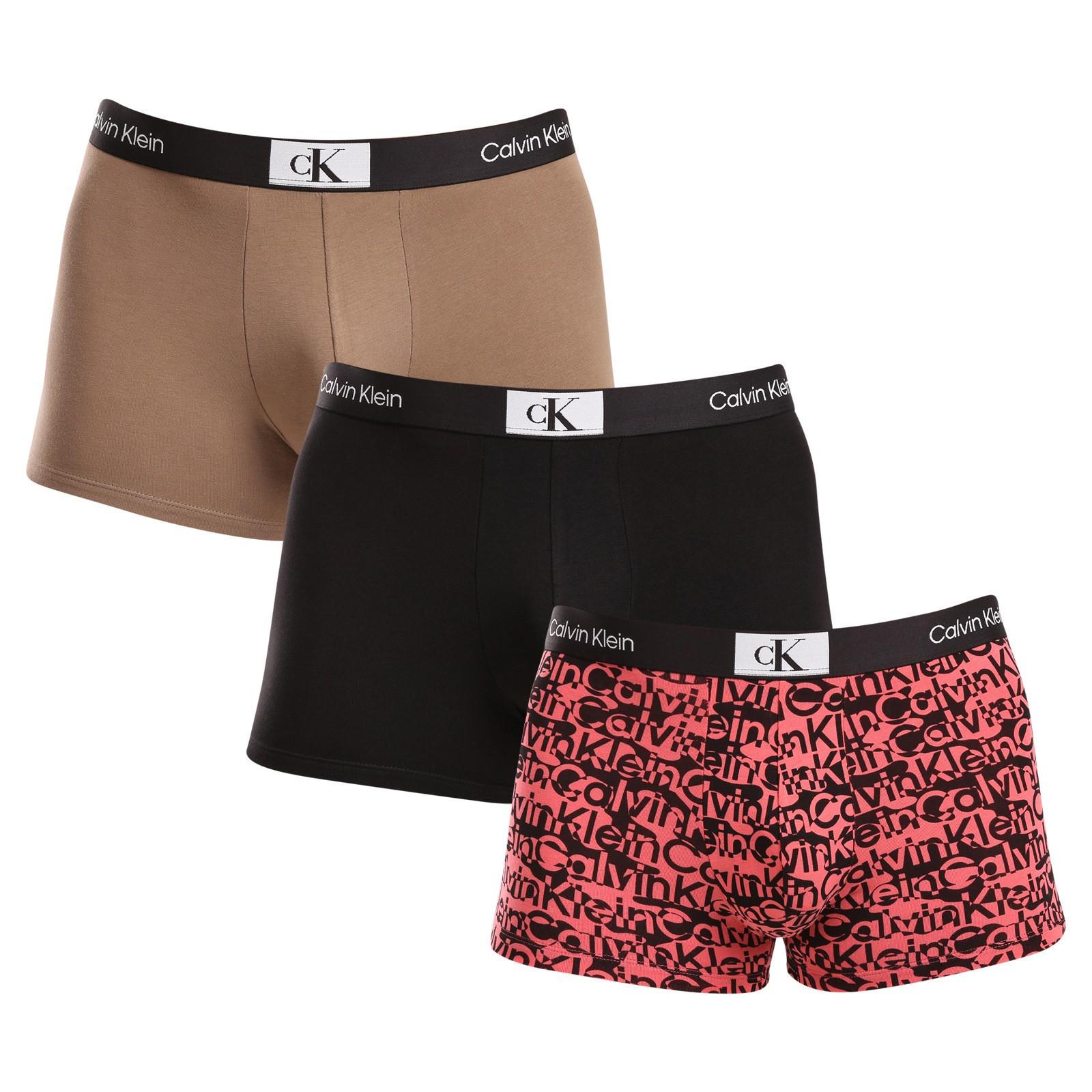 3PACK pánské boxerky Calvin Klein vícebarevné (NB3528E-N26) XL