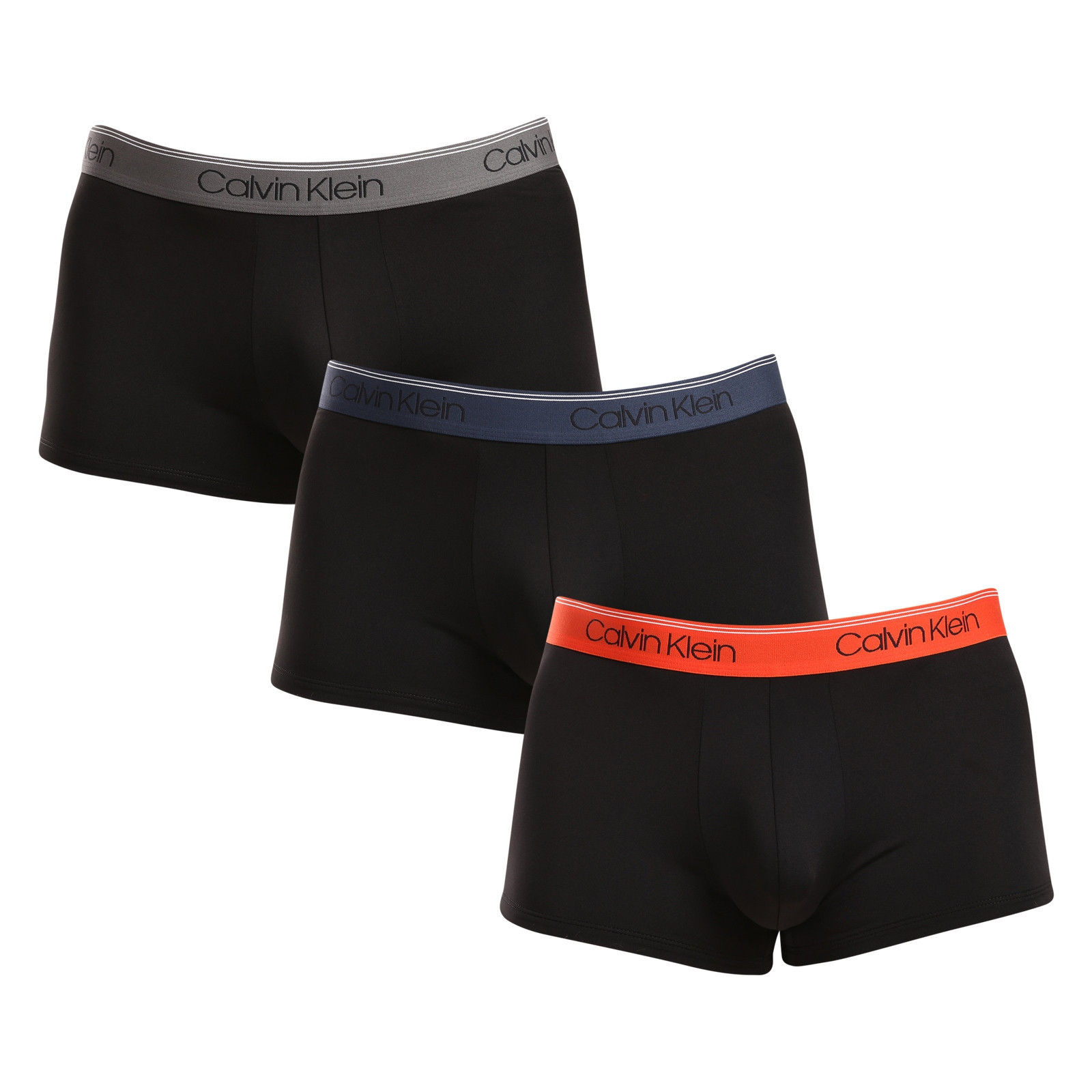 3PACK pánské boxerky Calvin Klein černé (NB2569A-N33) M