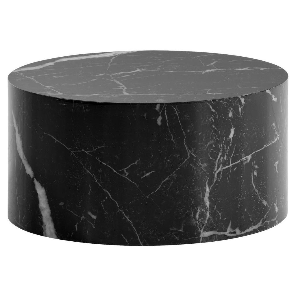 Livetastic KONFERENČNÍ STOLEK, vysoce lesklá černá, kompozitní dřevo, 60/60/30 cm