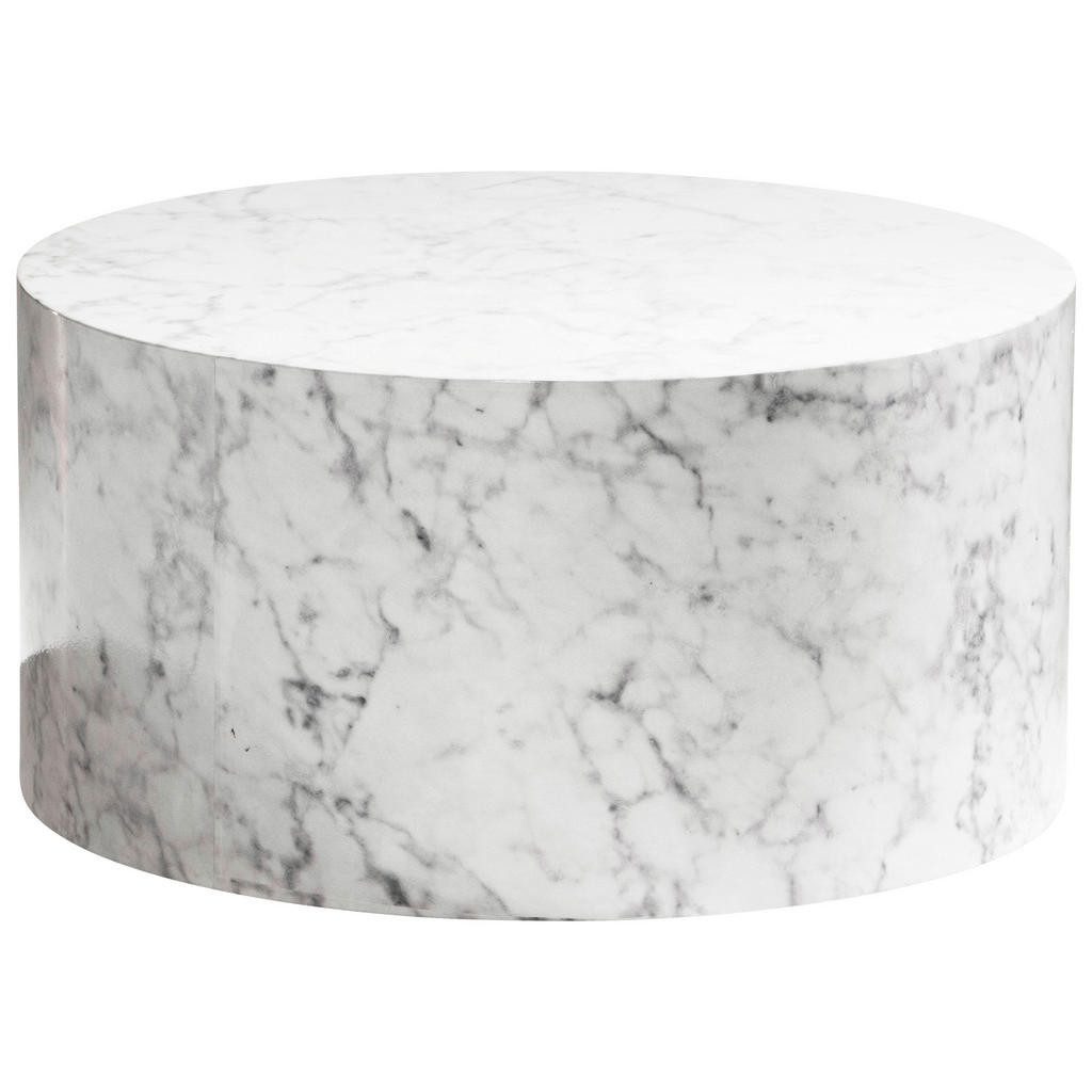 Livetastic KONFERENČNÍ STOLEK, bílá, kompozitní dřevo, 60/60/30 cm