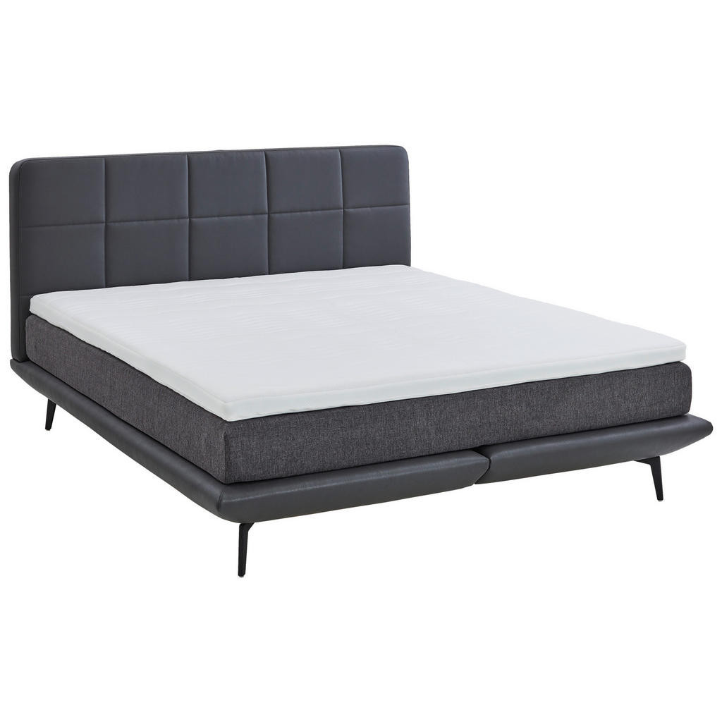 Beldomo - Sleep POSTEL BOXSPRING, 180/200 cm, textil, antracitová, šedá