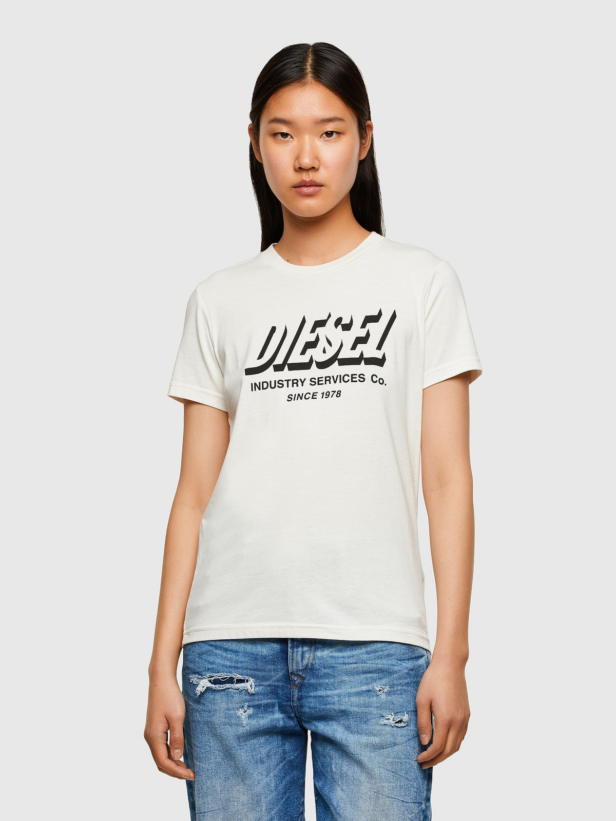 Diesel T-shirt - TSILYR4 TSHIRT white