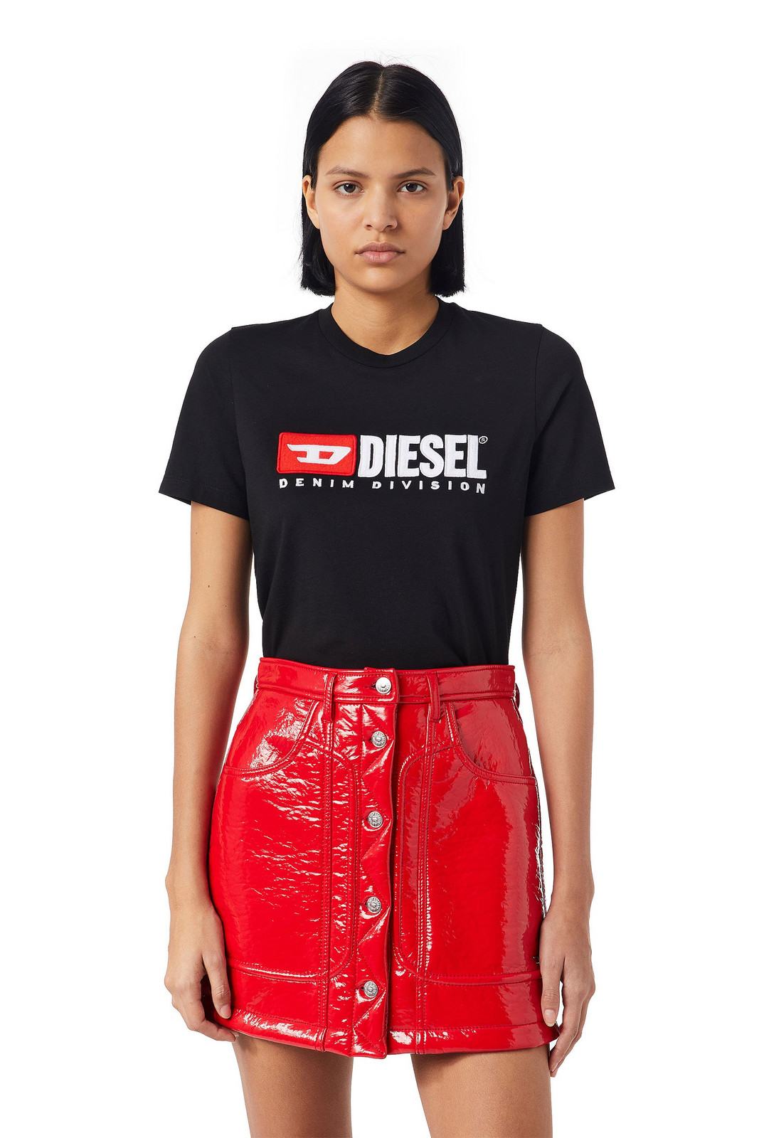 Diesel T-shirt - T-REG-DIV T-SHIRT black