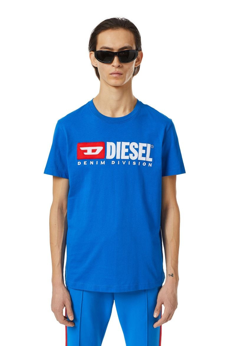 Diesel T-shirt - T-DIEGOR-DIV T-SHIRT blue