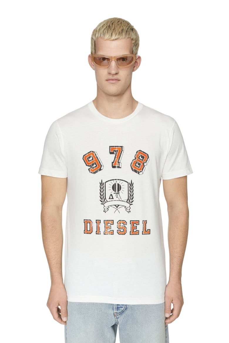 Diesel T-shirt - T-DIEGOR-E11 T-SHIRT white