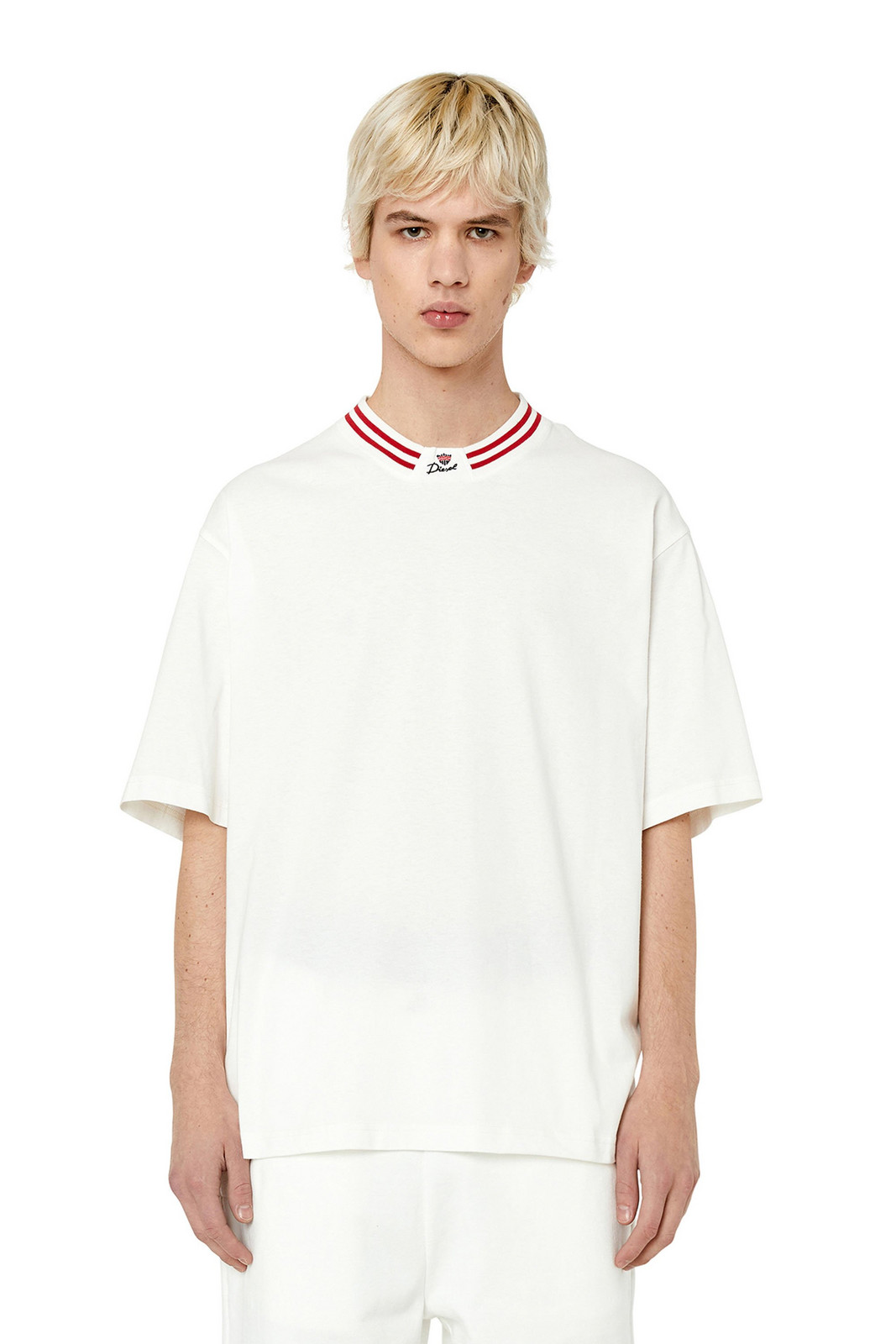 Diesel T-shirt - T-KROWN T-SHIRT white