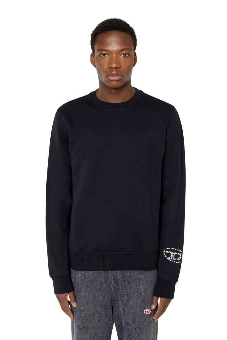 Diesel Sweatshirt - S-GINN-D-MON SWEAT-SHIRT black