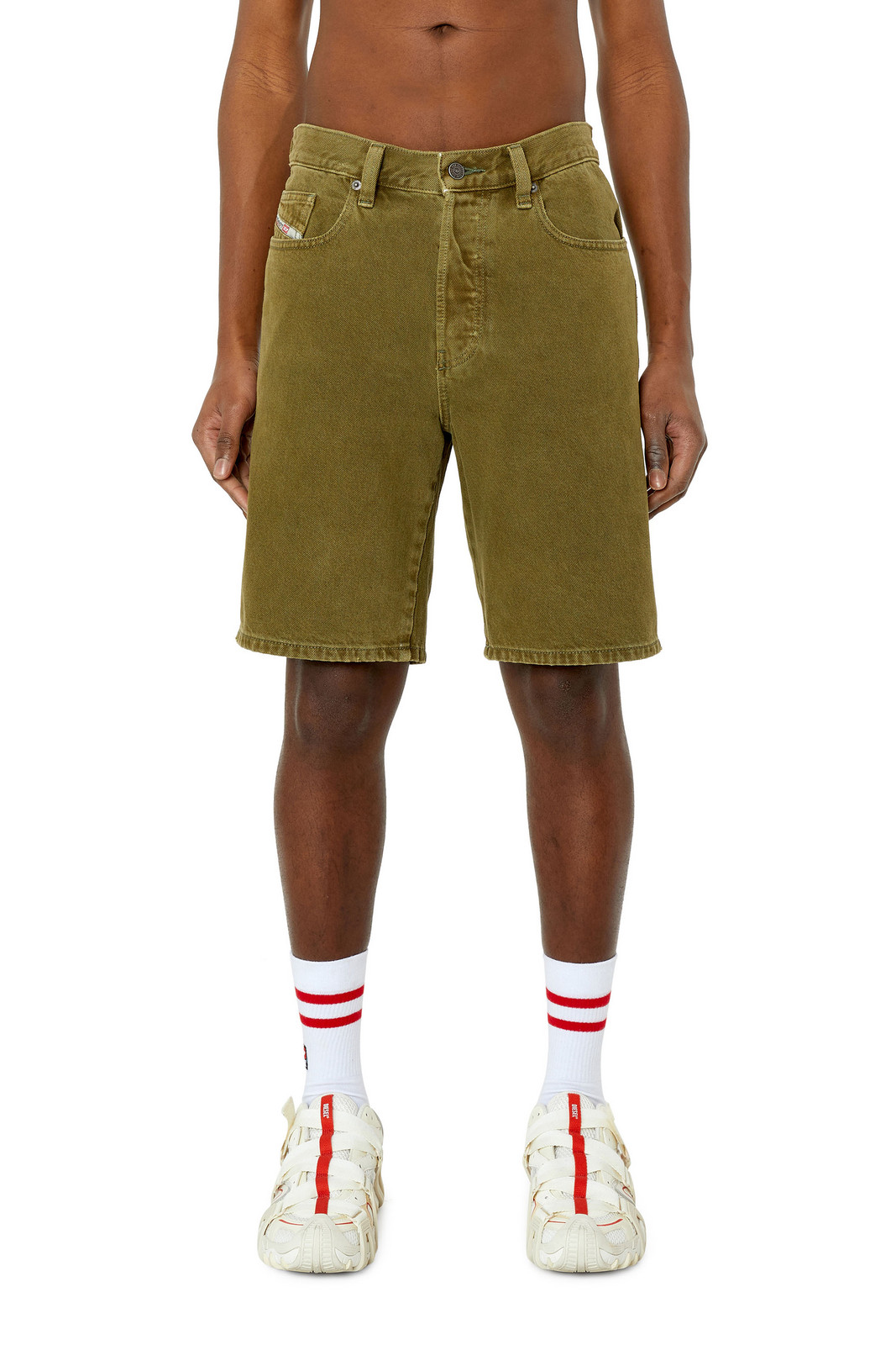 Diesel Shorts - REGULAR-SHORT SHORTS green