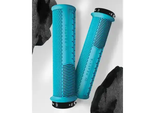 Peaty's Monarch Knurl Thick gripy Turquoise