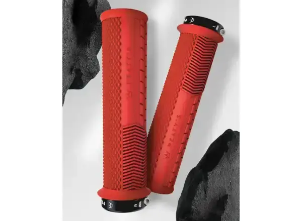 Peaty's Monarch Knurl Thin gripy Red