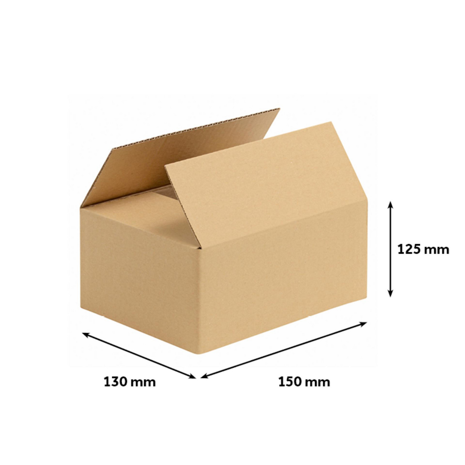 Klopová krabice - 3vrstvá, 156 x 136 x 135 mm, 1 ks