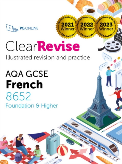 ClearRevise AQA GCSE French 8652 - Foundation and Higher (PG Online Ltd)(Paperback / softback)