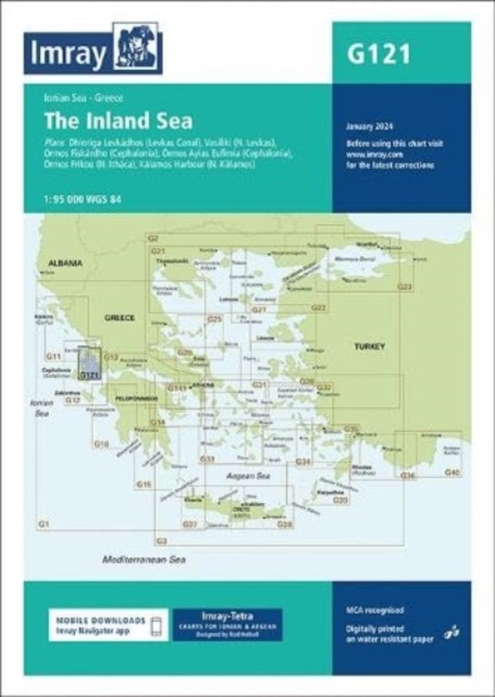 Imray Chart G121 - The Inland Sea (Imray)(Sheet map, folded)