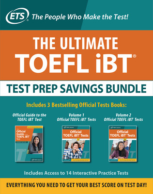 The Ultimate TOEFL IBT Test Prep Savings Bundle, Fourth Edition (Educational Testing Service)(Pevná vazba)