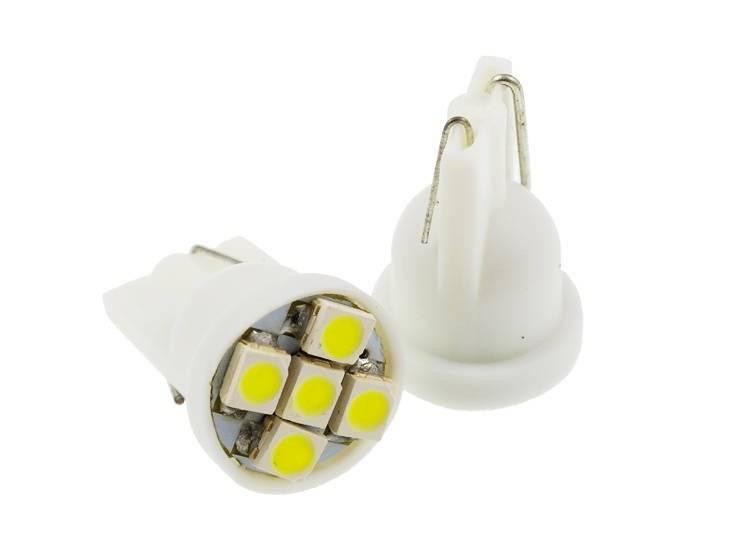 Interlook Auto LED žárovka W5W T10 5 SMD 1210