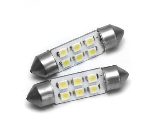 Interlook Auto LED žárovka C5W 6 SMD 1210 31 mm