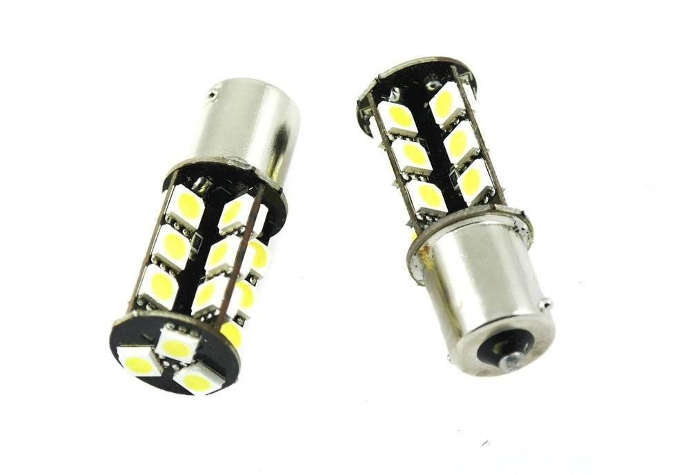 Interlook Auto LED žárovka BA15S 27 SMD 5050 CAN BUS PY21W / BAU15S