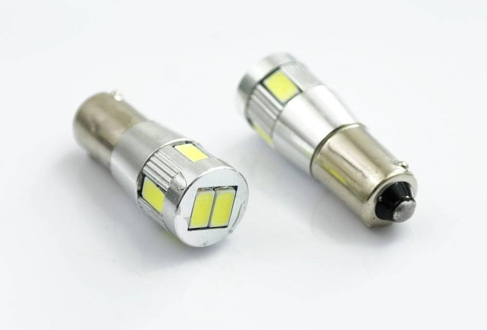 Interlook Auto LED žárovka BA9S 6 SMD 5630 POWER CAN BUS T4W