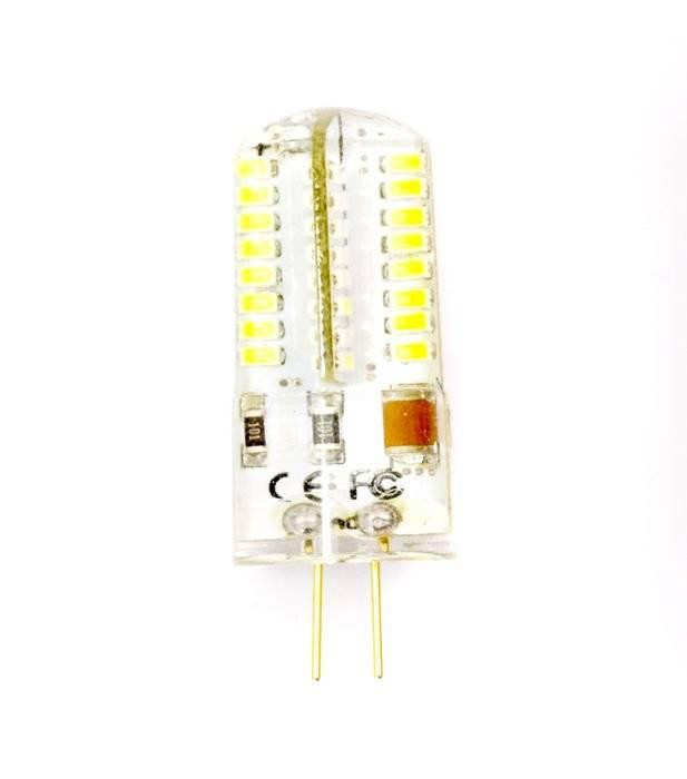Interlook Žárovka G4 64 SMD 3014 SILIKONOVÁ 230V Biały ciepły
