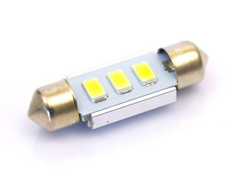 Interlook Auto LED žárovka C5W 3 SMD 5630 CAN BUS 31 mm